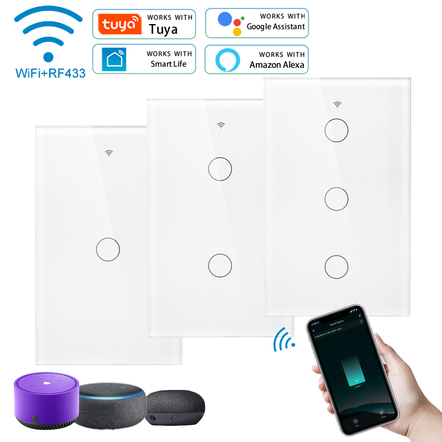 Homesmart Online - Tuya – interrupteur intelligent mural tactile