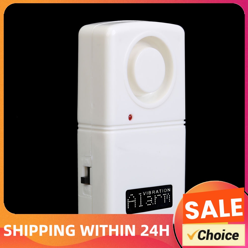 Wireless Door Sensor - Alarme à vibrations 120 dB, alarme
