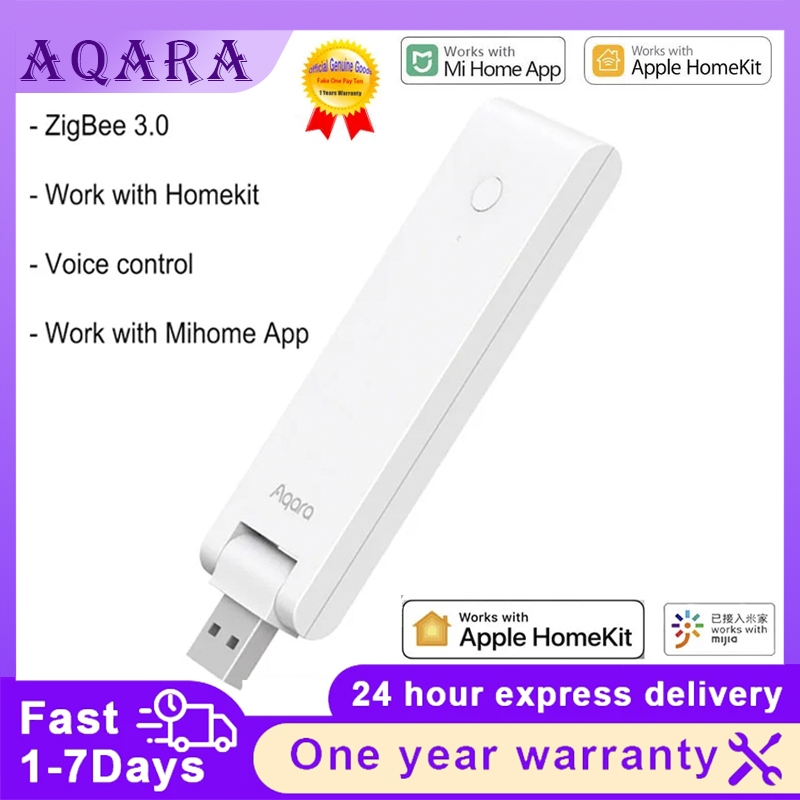 Smart Home Xiaomi Hub - AQARA-Passerelle Zigbee Aqara, port USB, mini