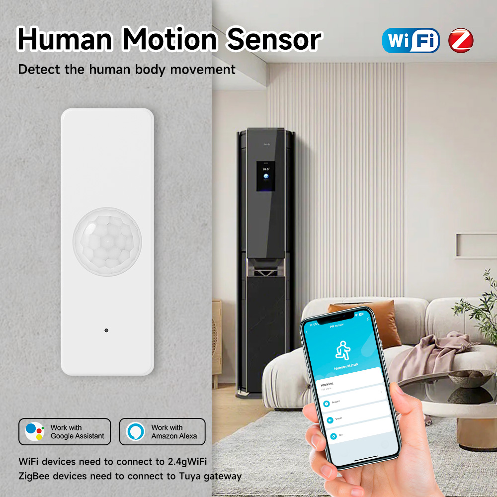 Smart Home Wiser - Tuya WiFi Zigbee PIR capteur de