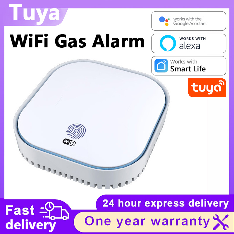 Smart Smoke Detector - Détecteur de fumée intelligent WiFi Tuya,