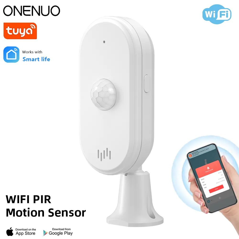 Smart Home Wiser - ONENUO-Capteur de mouvement PIR humain, alarme