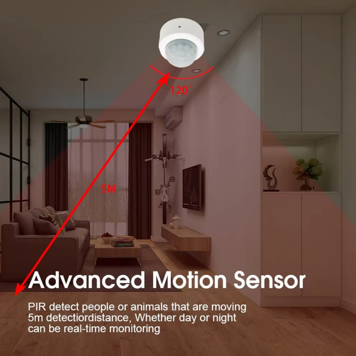 Capteur de mouvement PIR Zigbe - Smart Home Wiser avis et prix