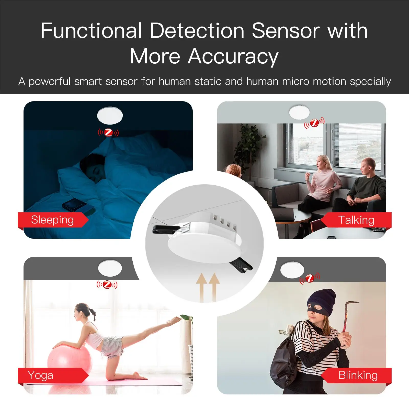 Tuya-Détecteur de Présence Hum - Smart Home Wiser avis et prix