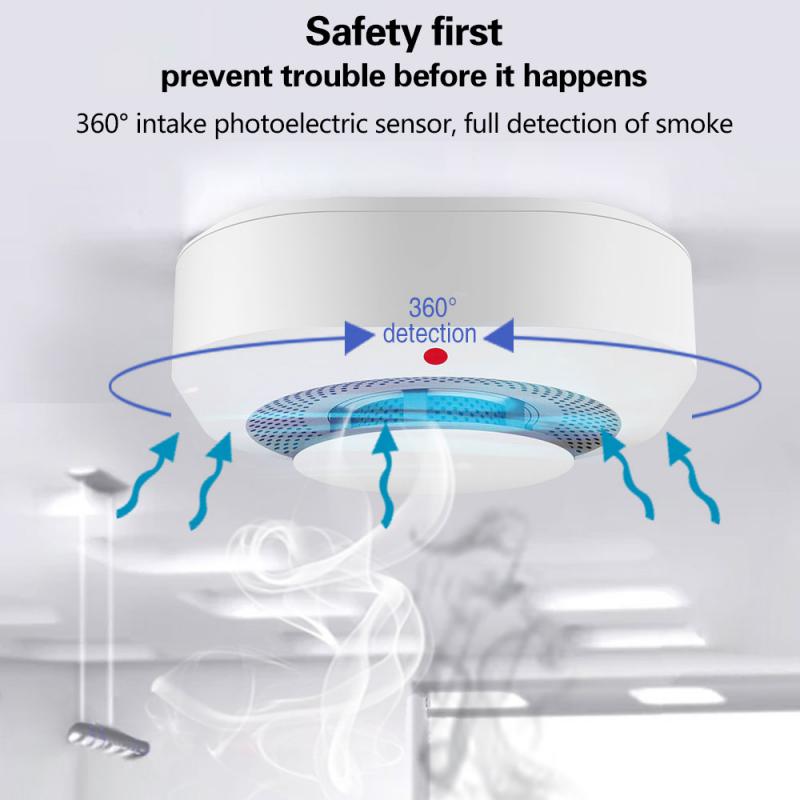 Tuya-Détecteur de fumée WiFi s - Smart Smoke Detector avis et prix