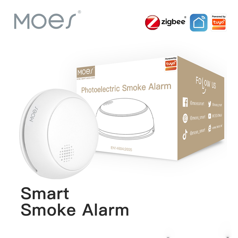 MOES ZigBee détecteur de fumée - Smart Smoke Detector avis et prix