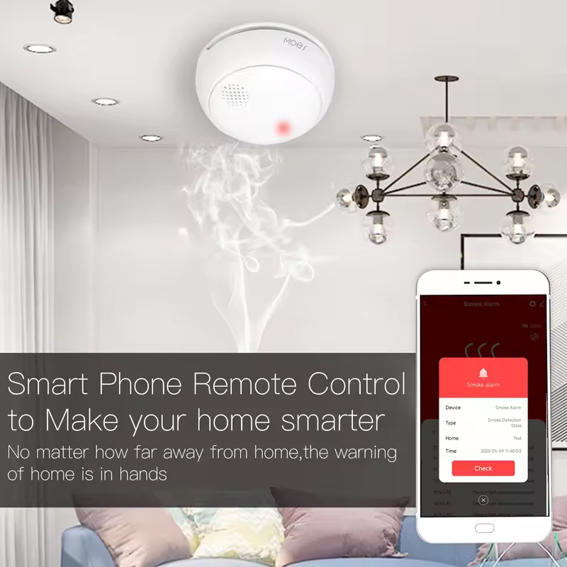 MOES ZigBee détecteur de fumée - Smart Smoke Detector avis et prix