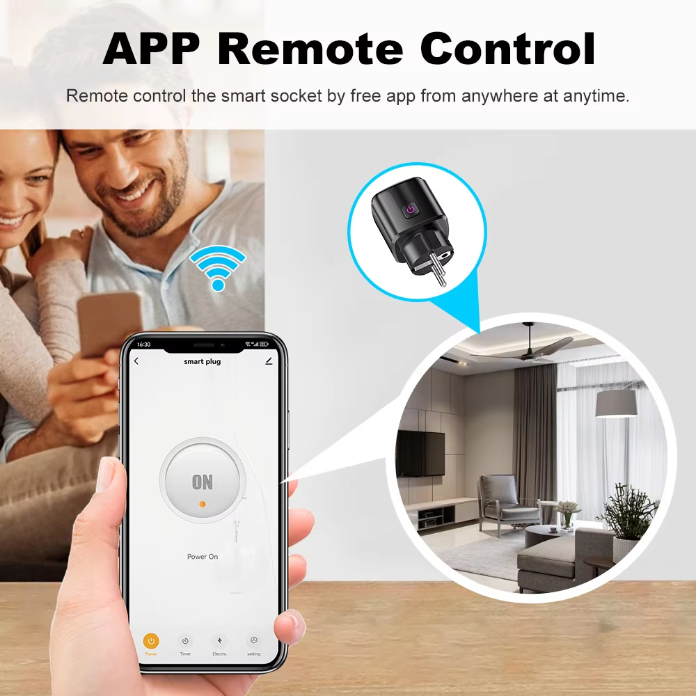 Prise intelligente Wifi 20A AC - Smart Home Elements avis et prix