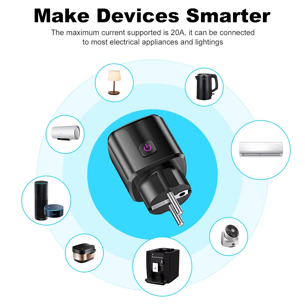 Prise intelligente Wifi 20A AC - Smart Home Elements avis et prix