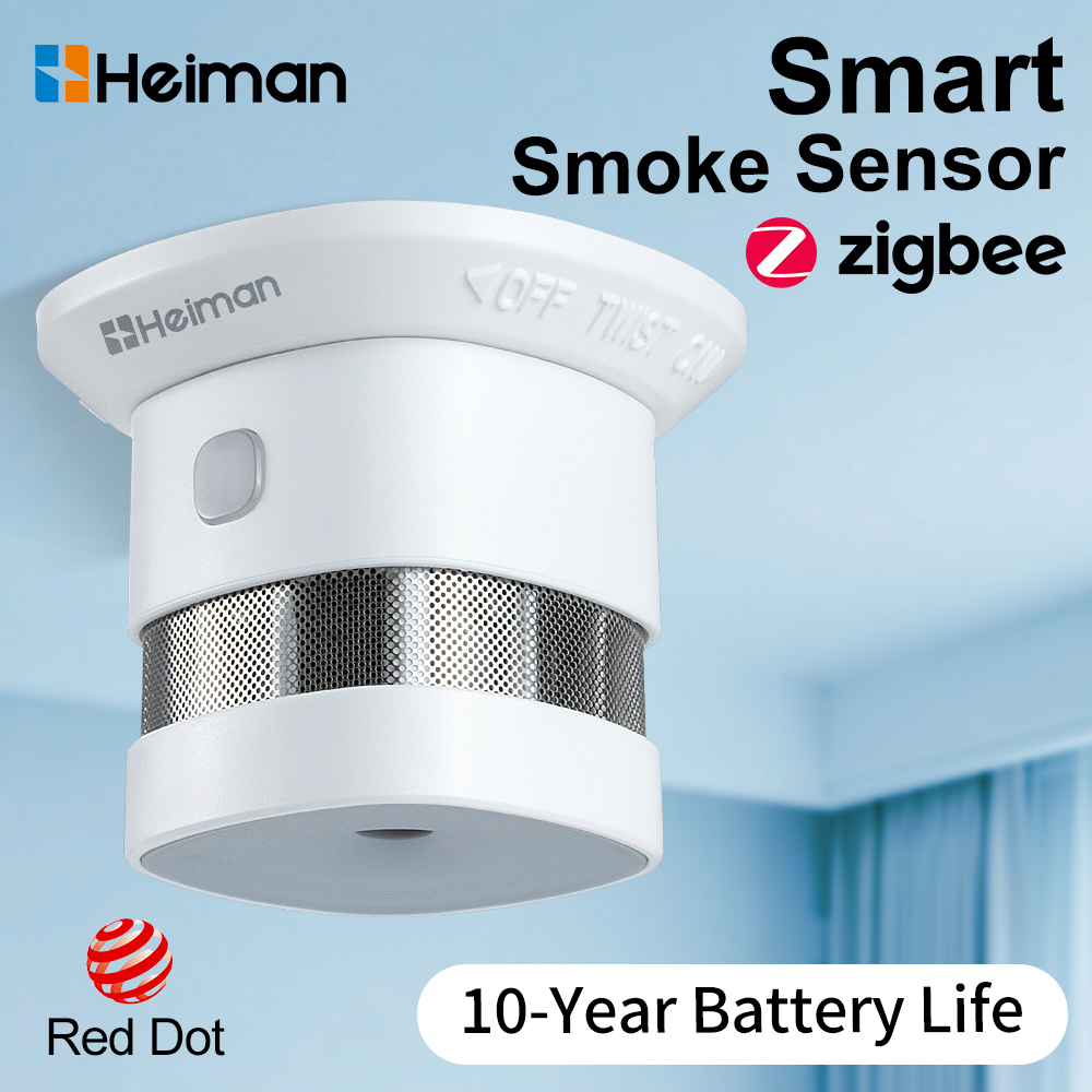 Détecteur de fumée HEIMAN Zigb - Smart Smoke Detector avis et prix