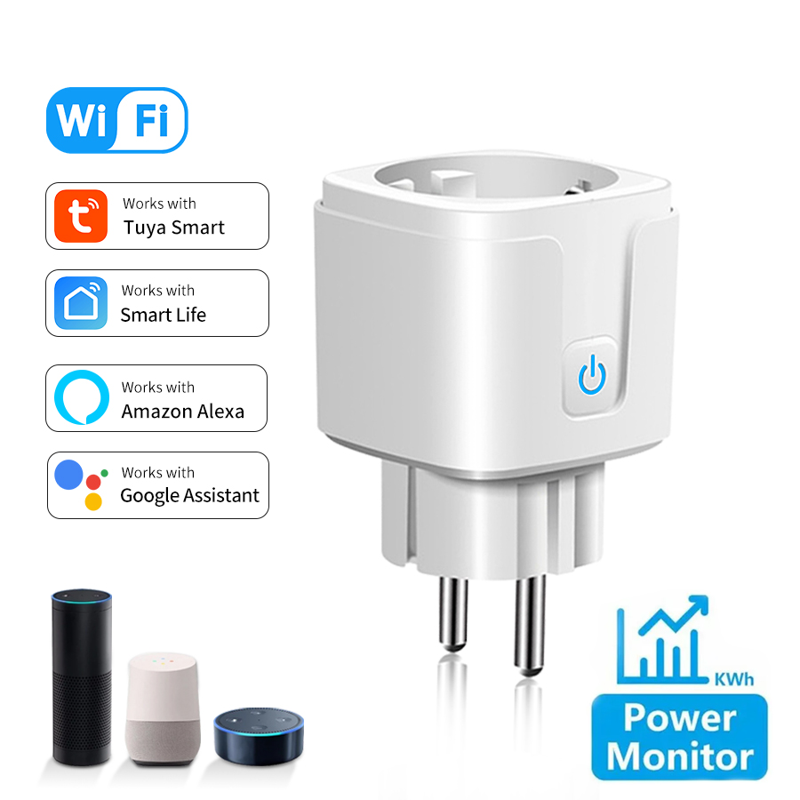 Tuya Smart Socket EU 16A AC100 - Smart Home Elements avis et prix